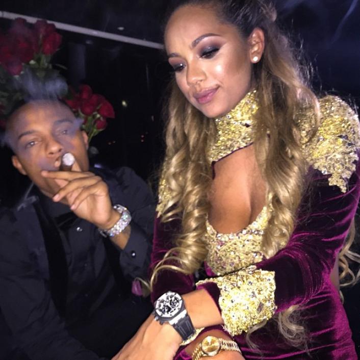 Tattoo.. my name on it! ERICA MENA GETS BOW WOW'S NAME IN INK!!