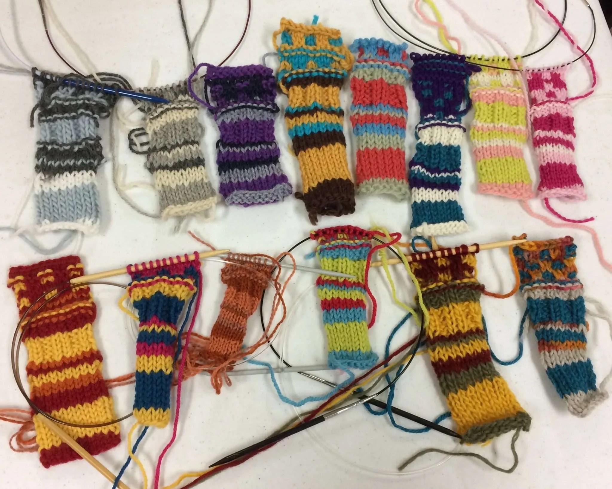 A Trip to the Rochester KnittingGuild Patty Lyons Knitting Teacher