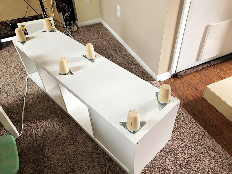 Curious About Adding Legs to Kallax?