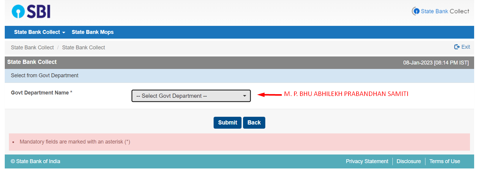 PMKisan Refund SBI Collect के माध्यम से जमा करें PatwariG