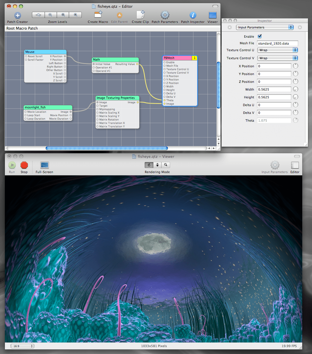 Warp Patch for Quartz Composer