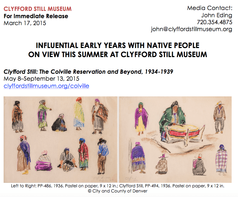 Still Nespelem P.R. Paul E Nelson