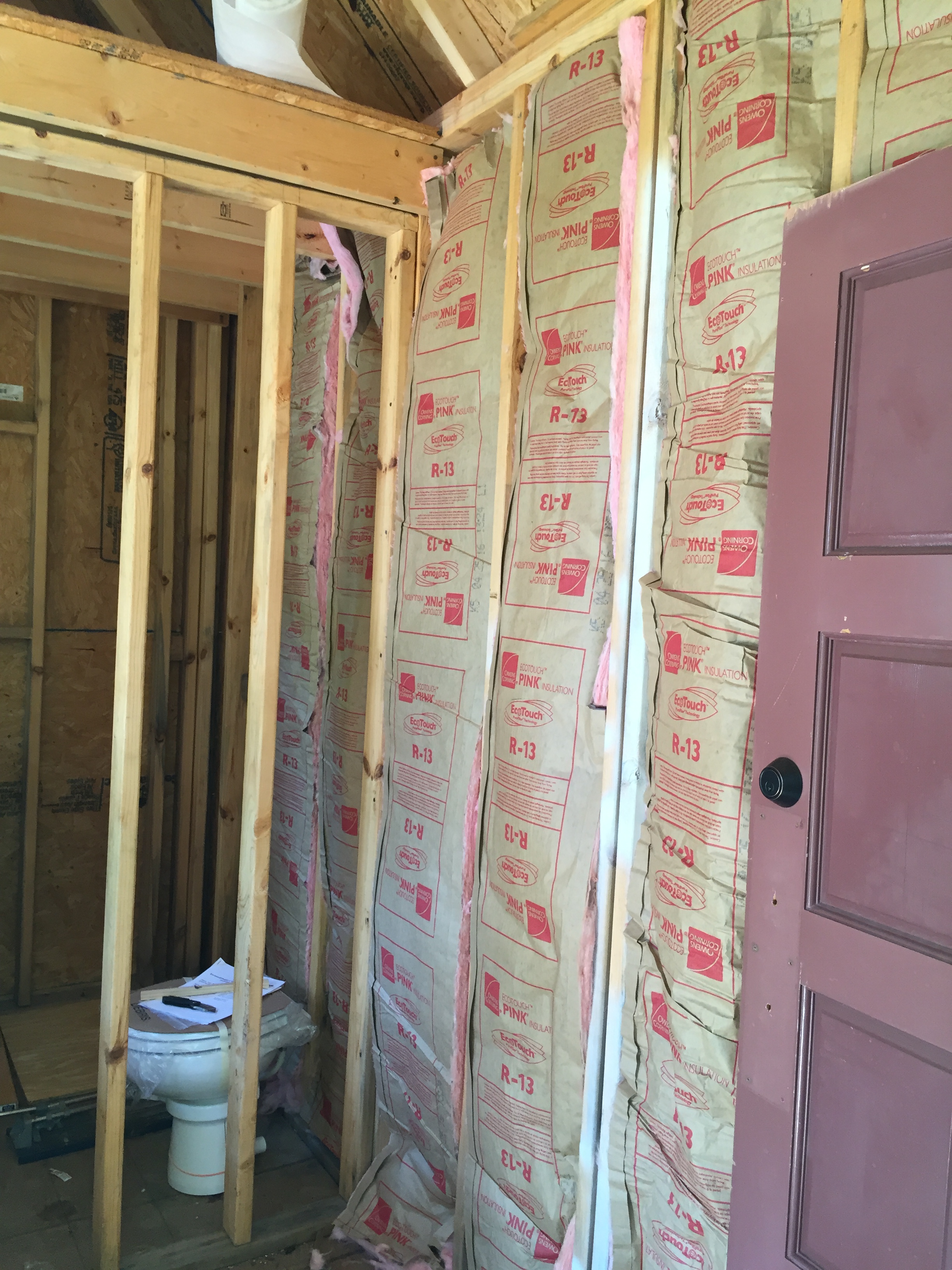 Tiny Cabin Insulation paulette guerin bane