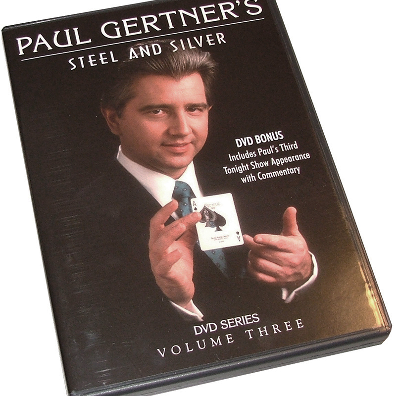 Steel & Silver DVD Series Vol. 3 Paul Gertner Magic Shop