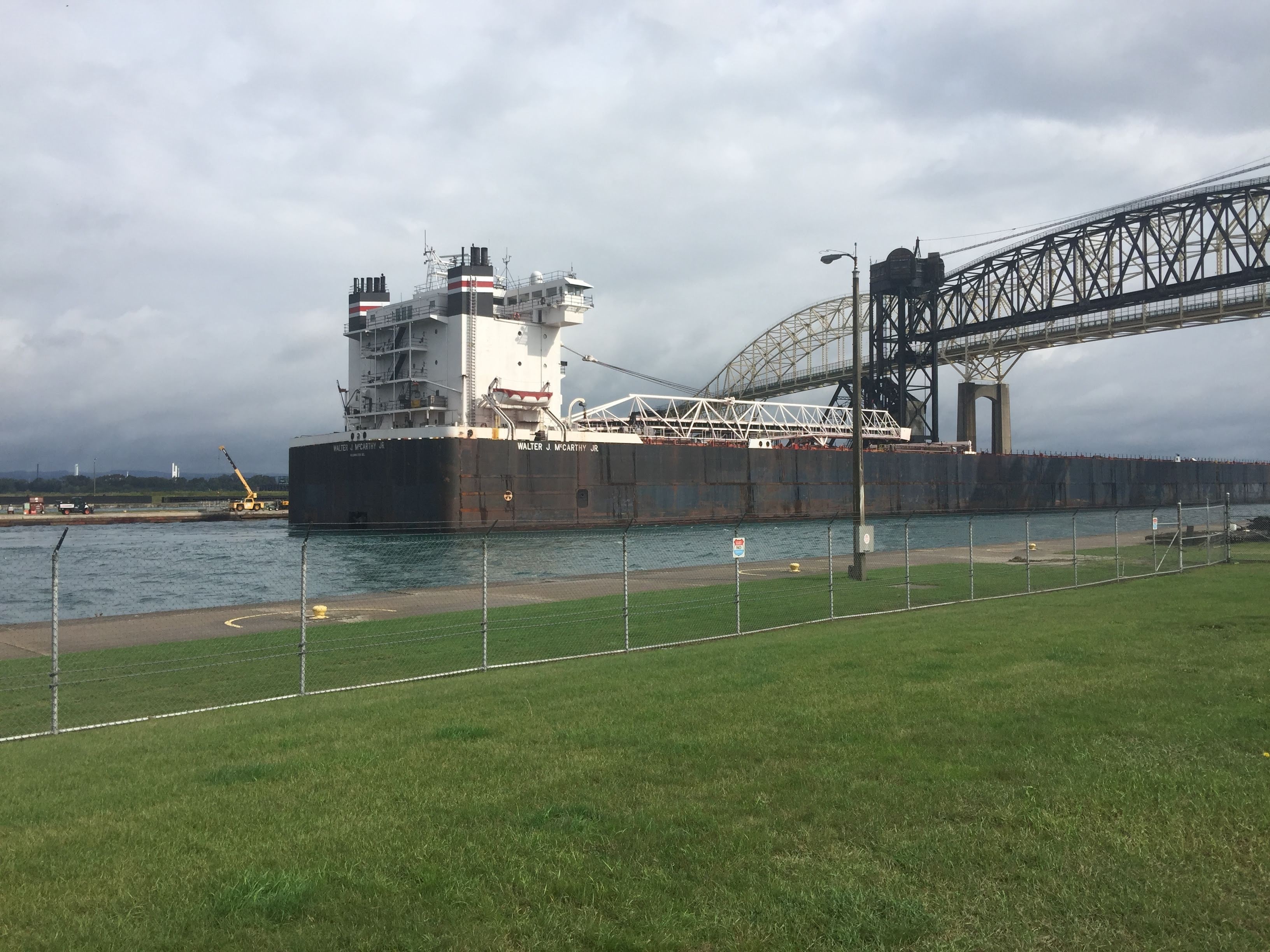 More Ship Watching at Sault Ste. Marie Travels with Abby