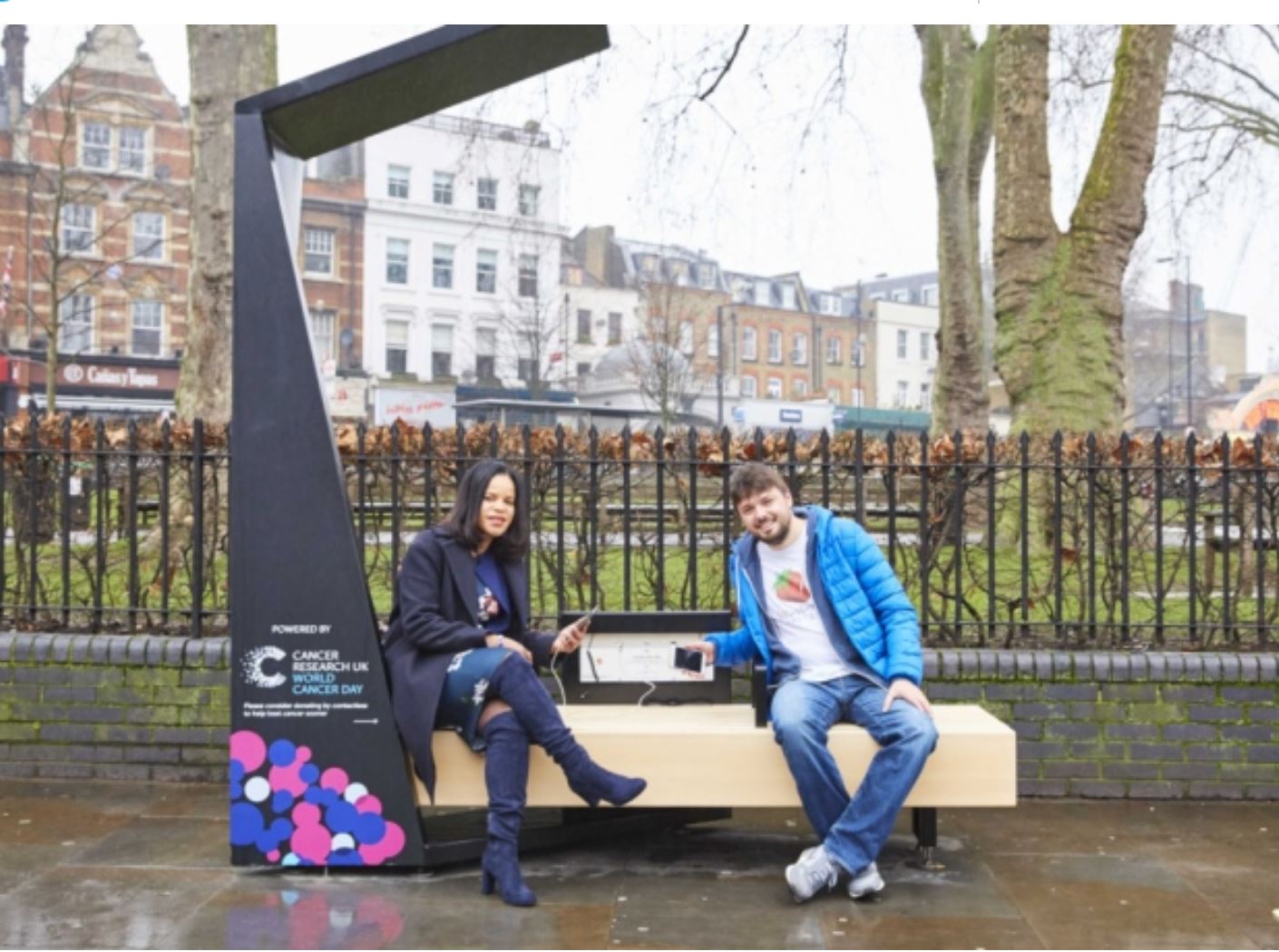 The perfect design for public seating.