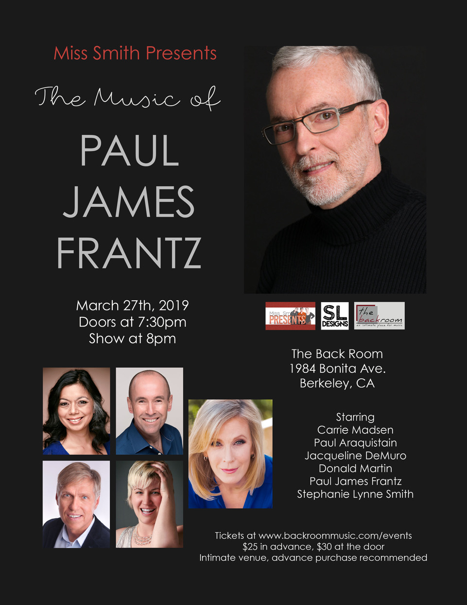 Paul James Frantz Singer / Songwriter