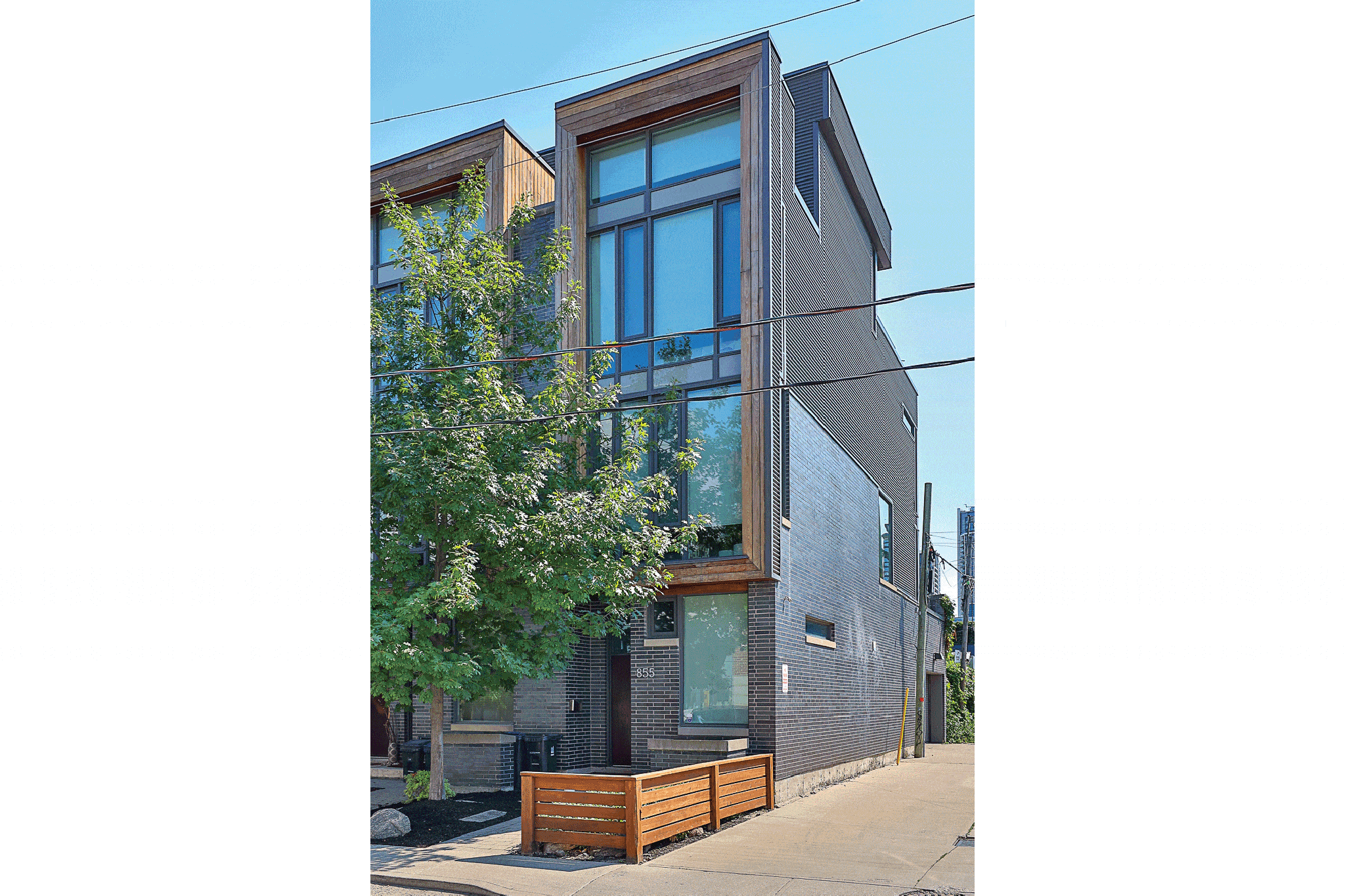 Modern Townhome in Trinity Bellwoods for Sale Paul Johnston Unique Urban Homes