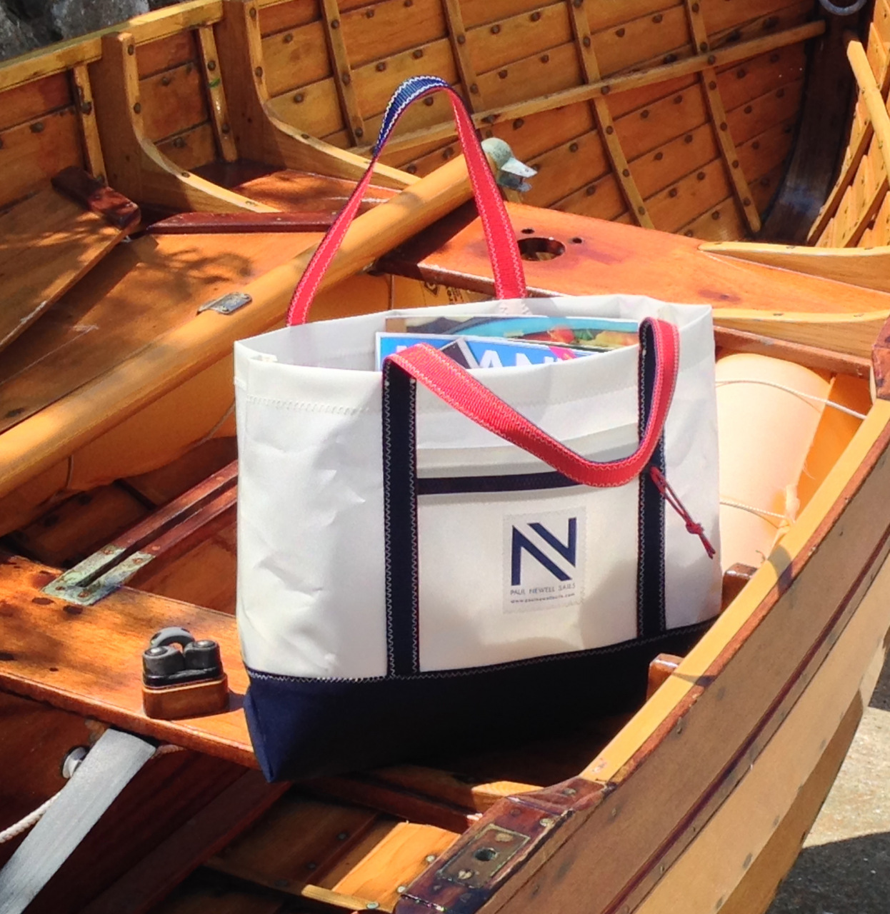 Paul Newell Sails Tote Bags Tote Bags in Sailcloth
