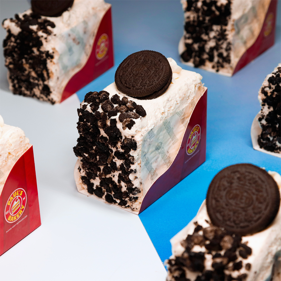 Cake Slices Paul's Bakery