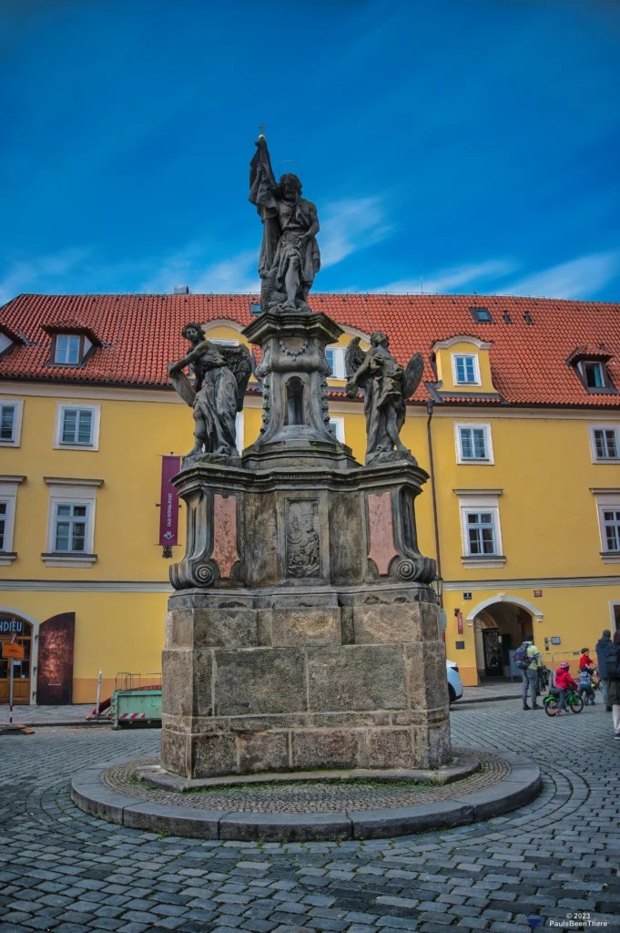 Statue of John the Baptist, Maltézské Square