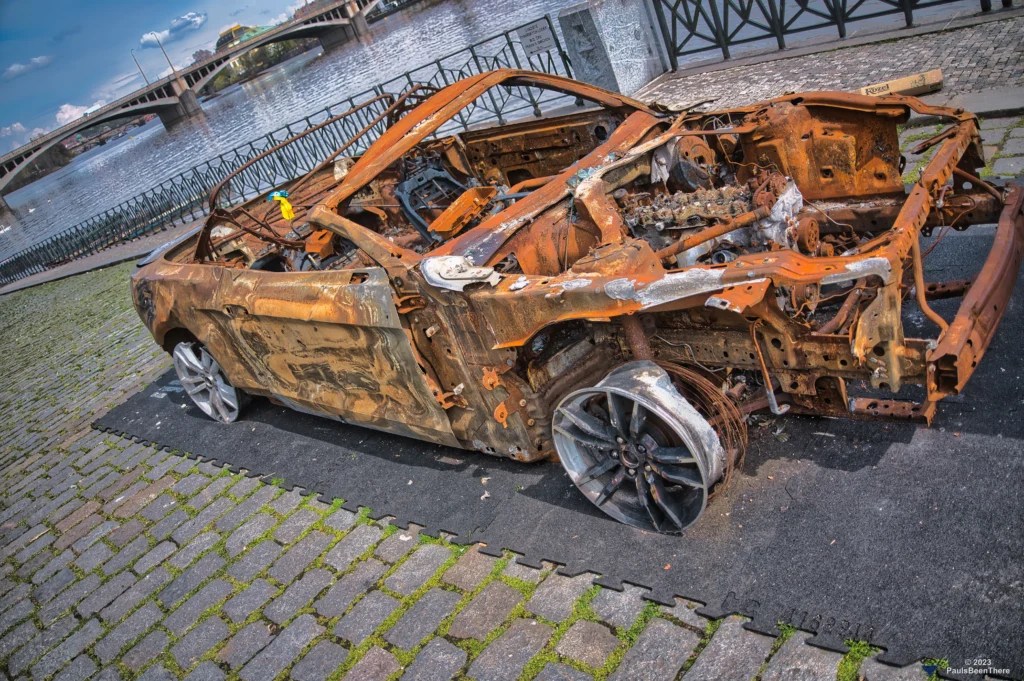 Ukrainian cars, Destroyed by russians