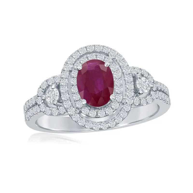 Ruby Ring R10040WGR Paul's JewelryJewelry is Personal.