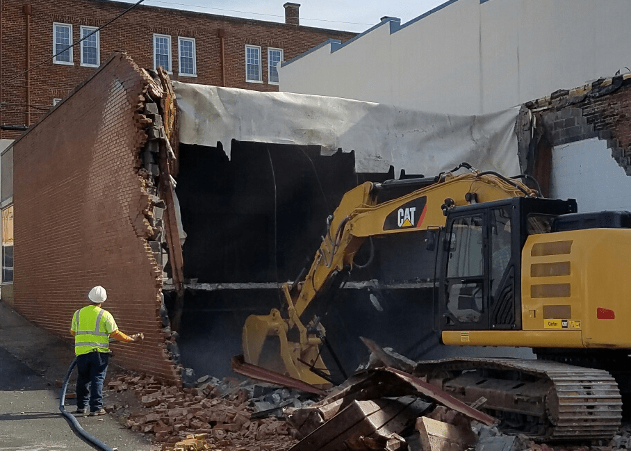 Demolition Near Blacksburg, VA — Paul R. Shively, Inc