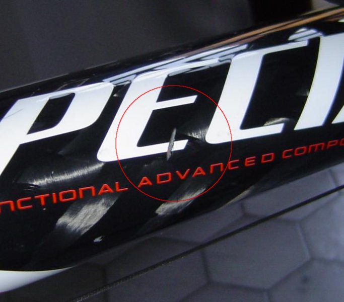 Large scratches on carbon frame BikeRadar Forum