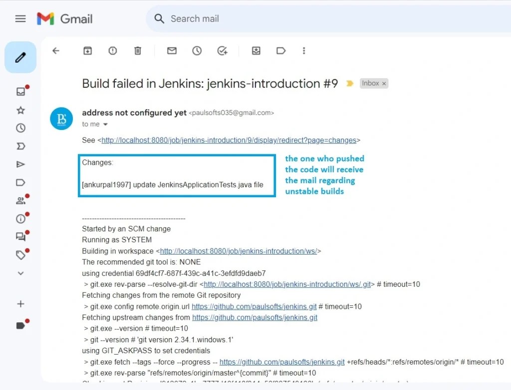Jenkins How to configure email notification in Jenkins paulsofts