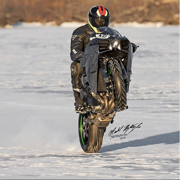 Ice Wheelie record 1