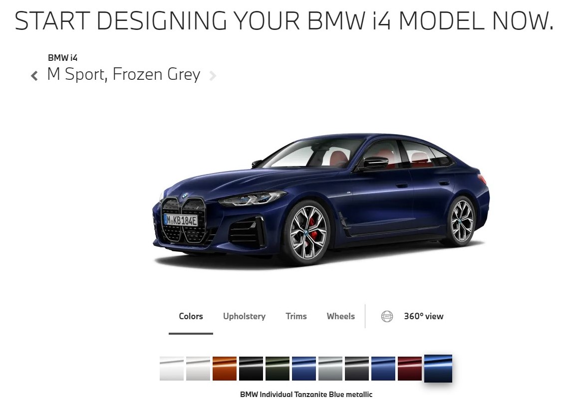 BMW i4 Configurator Paul Tan's Automotive News