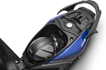 Yamaha RayZR underseat