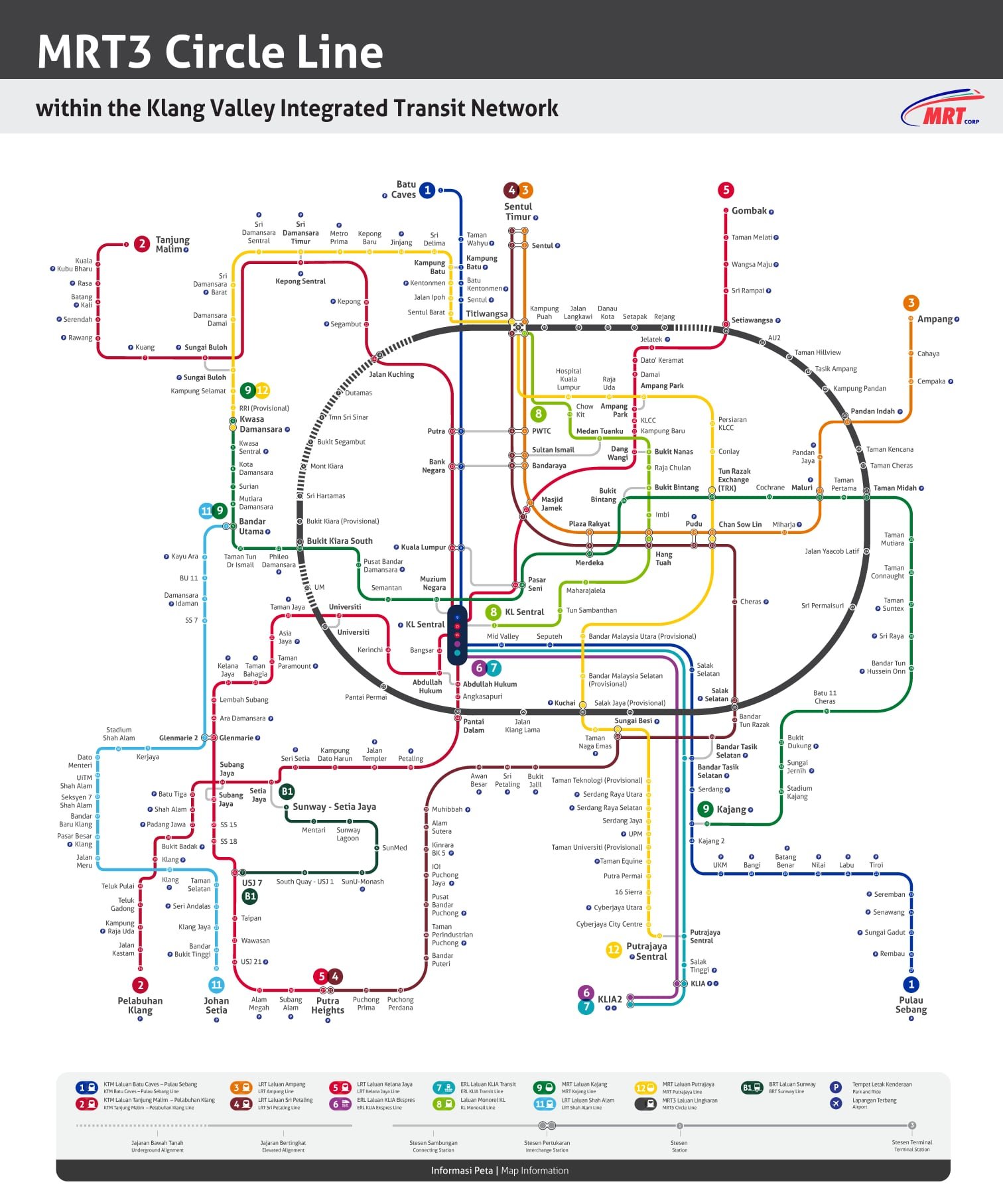 MRT3 Circle Line Official Map Paul Tan's Automotive News