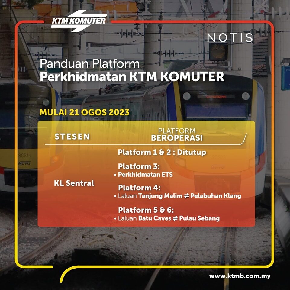 KTM Komuter New Platform