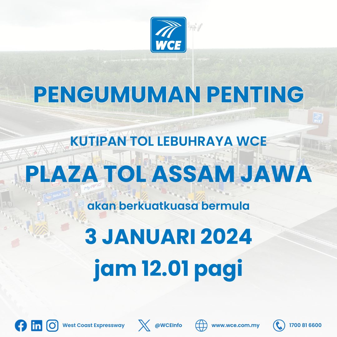 WCE Assam Jawa Toll Rates 1