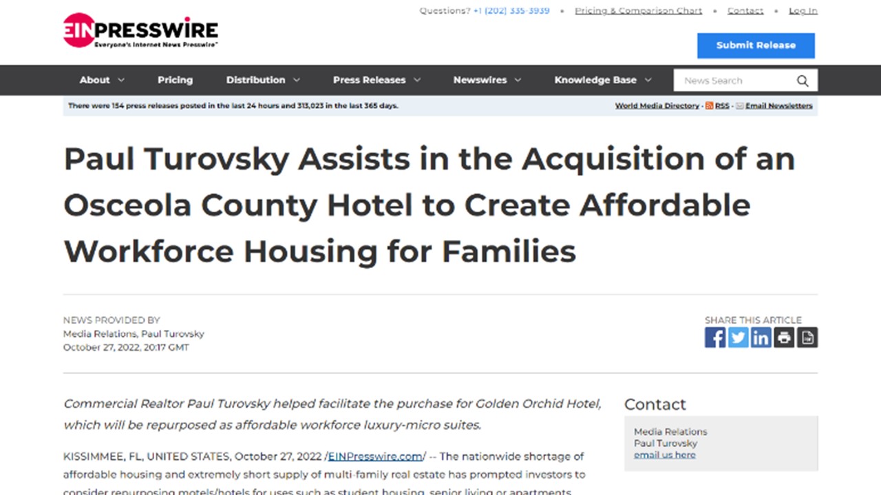 Paul Turovsky resultsoriented real estate Professional & Investor