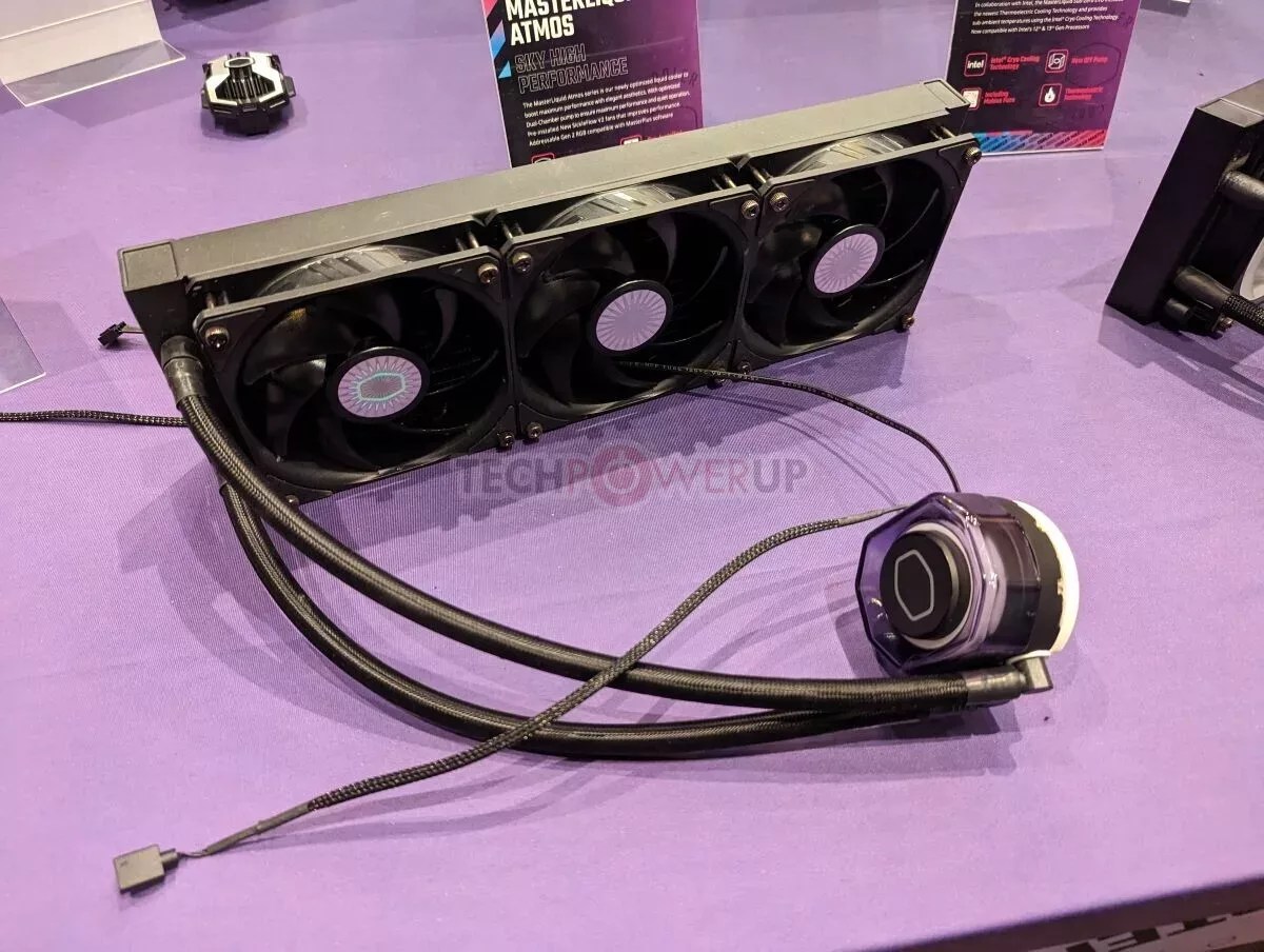 [CES 2023] Cooler Master MasterLiquid Atmos, Nouvel AIO Pause Hardware