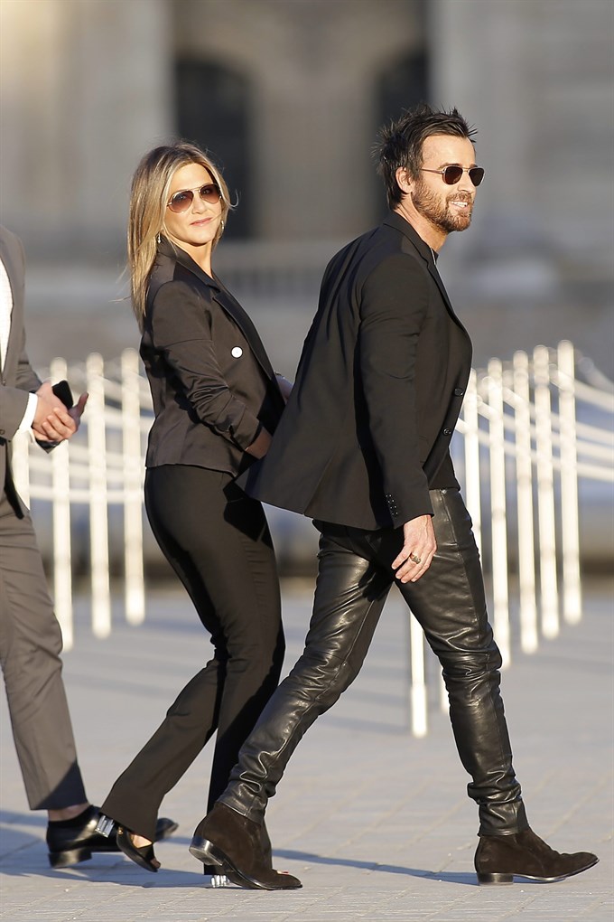 SPOTTED Justin Theroux in Louis Vuitton PAUSE Online Men's Fashion