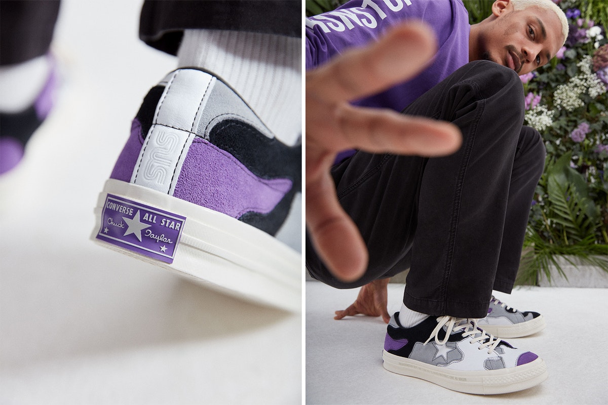 Converse x Sneakersnstuff Collaborative Camouflage One Star PAUSE