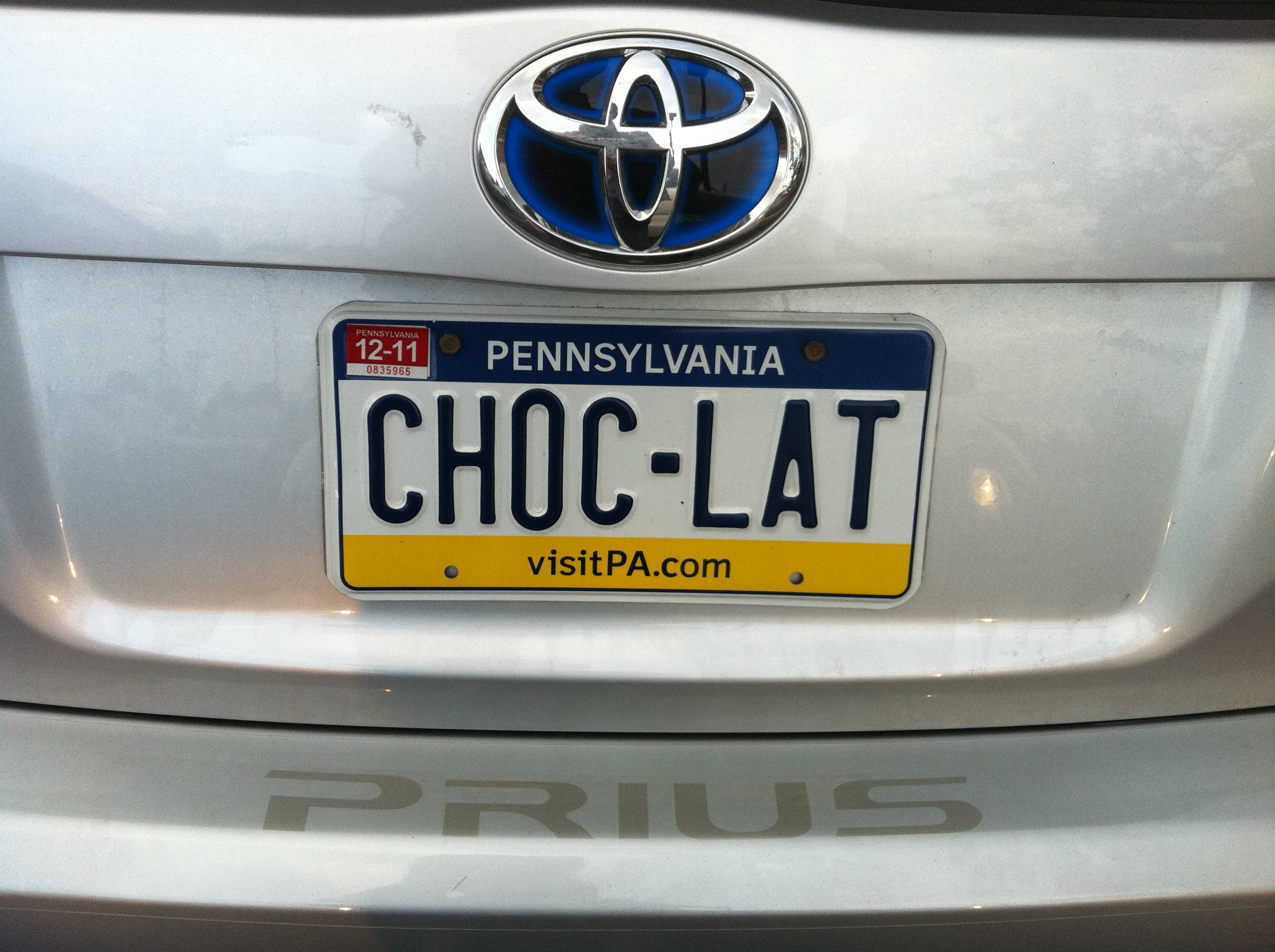 Hershey is… pavanityplates