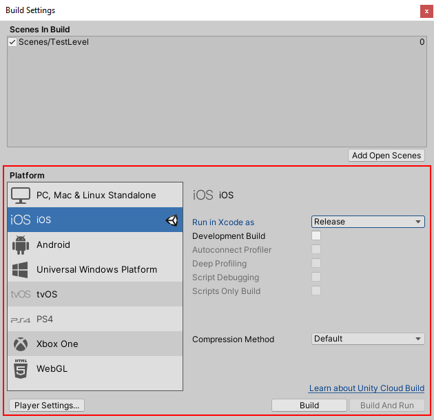 Unity to iPhone build games for Apples mobile device