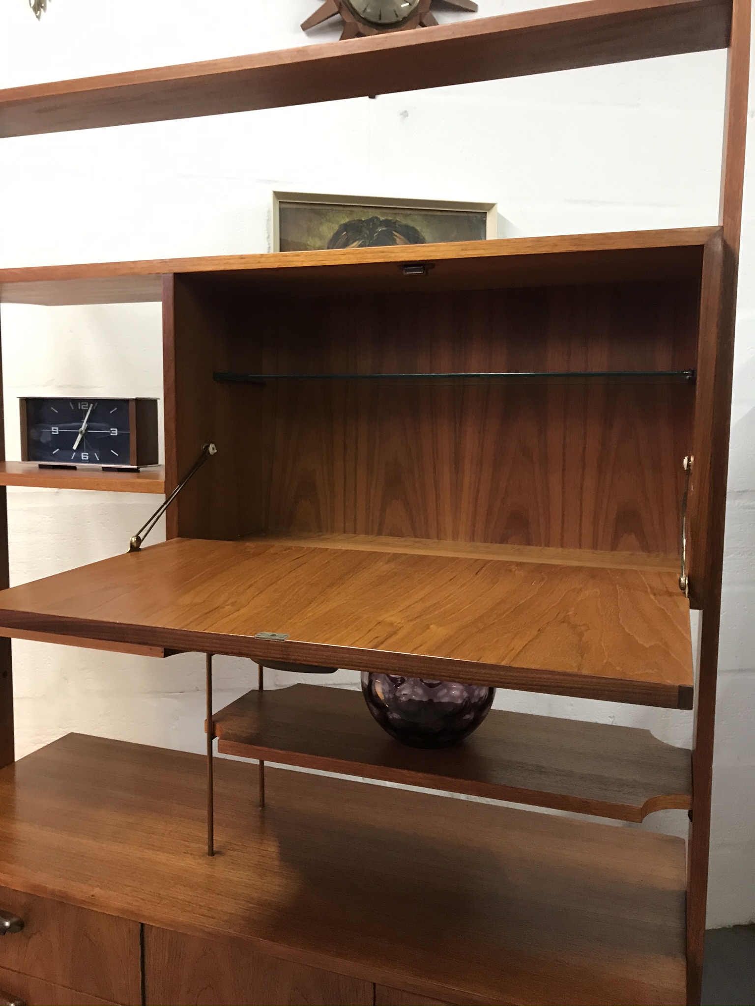 Vintage Mid Century 1960s G PLAN Brasilia Range Teak Room Divider