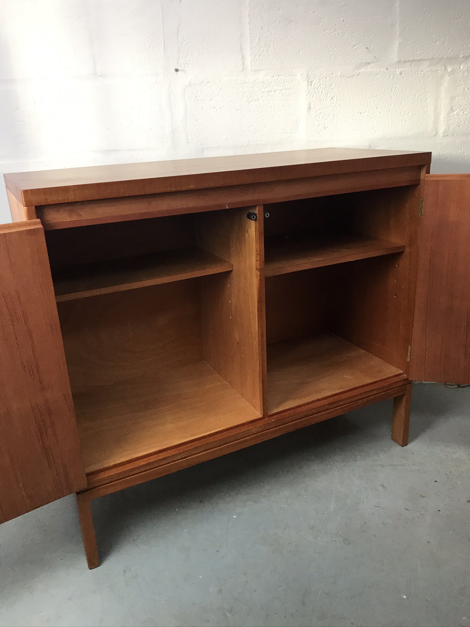 Vintage Danish Mid Century Record Storage / Drinks Scandi Style