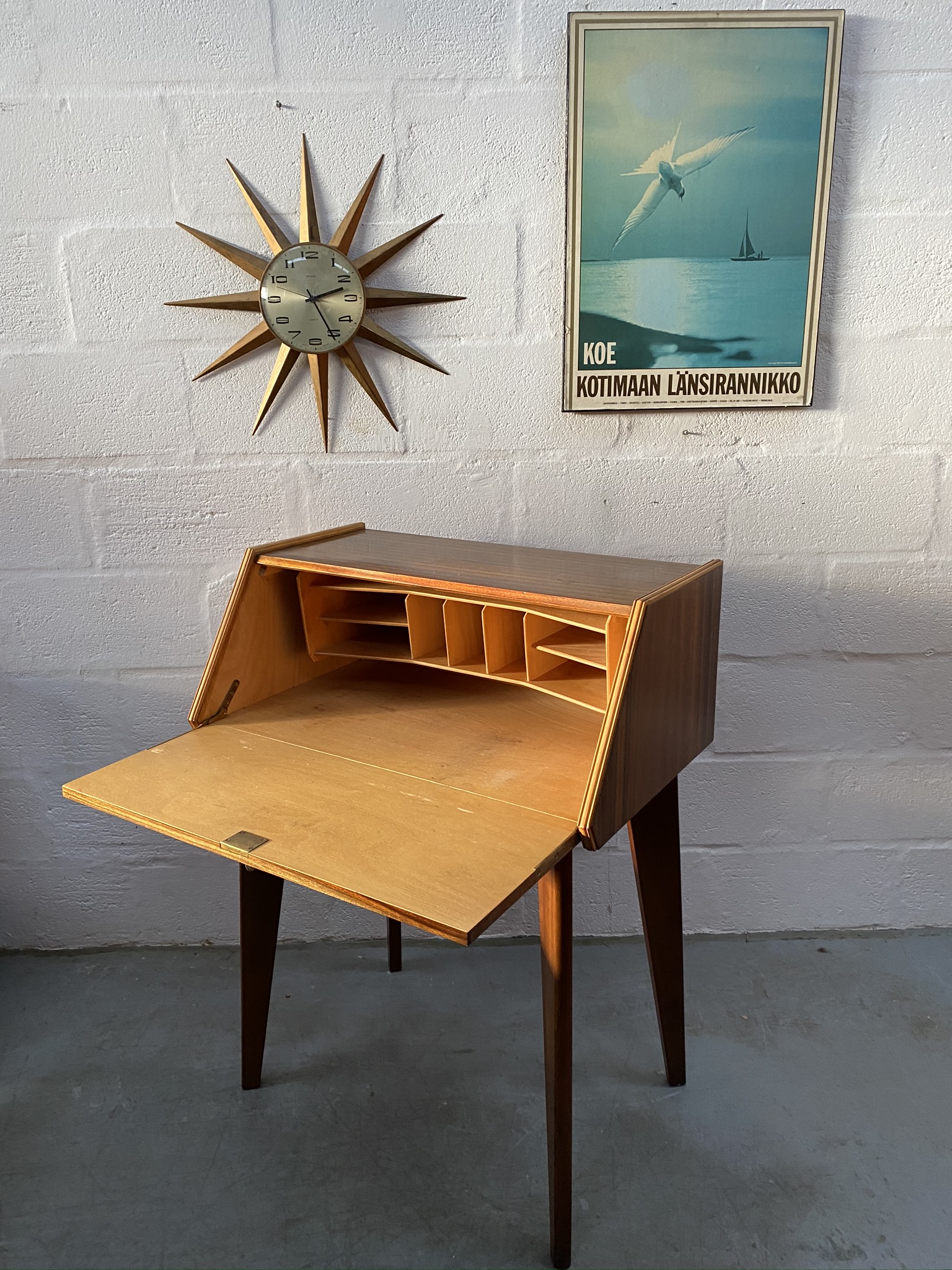 Morris of Glasgow Cumbrae Writing Desk / Bureau Designed by Neil Morris