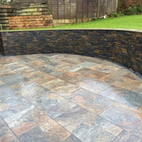Rustic Slate Wall Cladding Paving Stones Direct