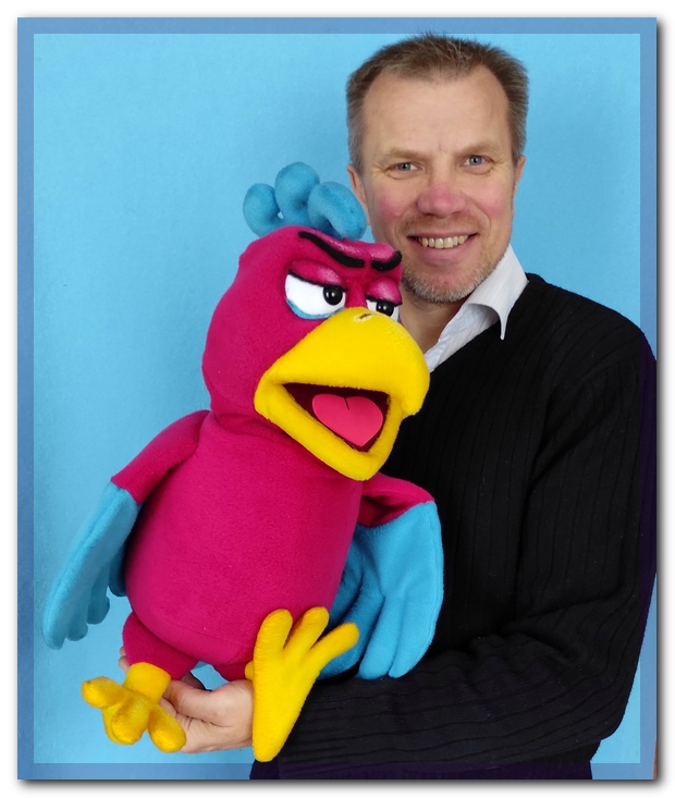 Nick the Parrot puppet, Puppet for sale