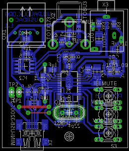 USB audio DAC with PCM2704