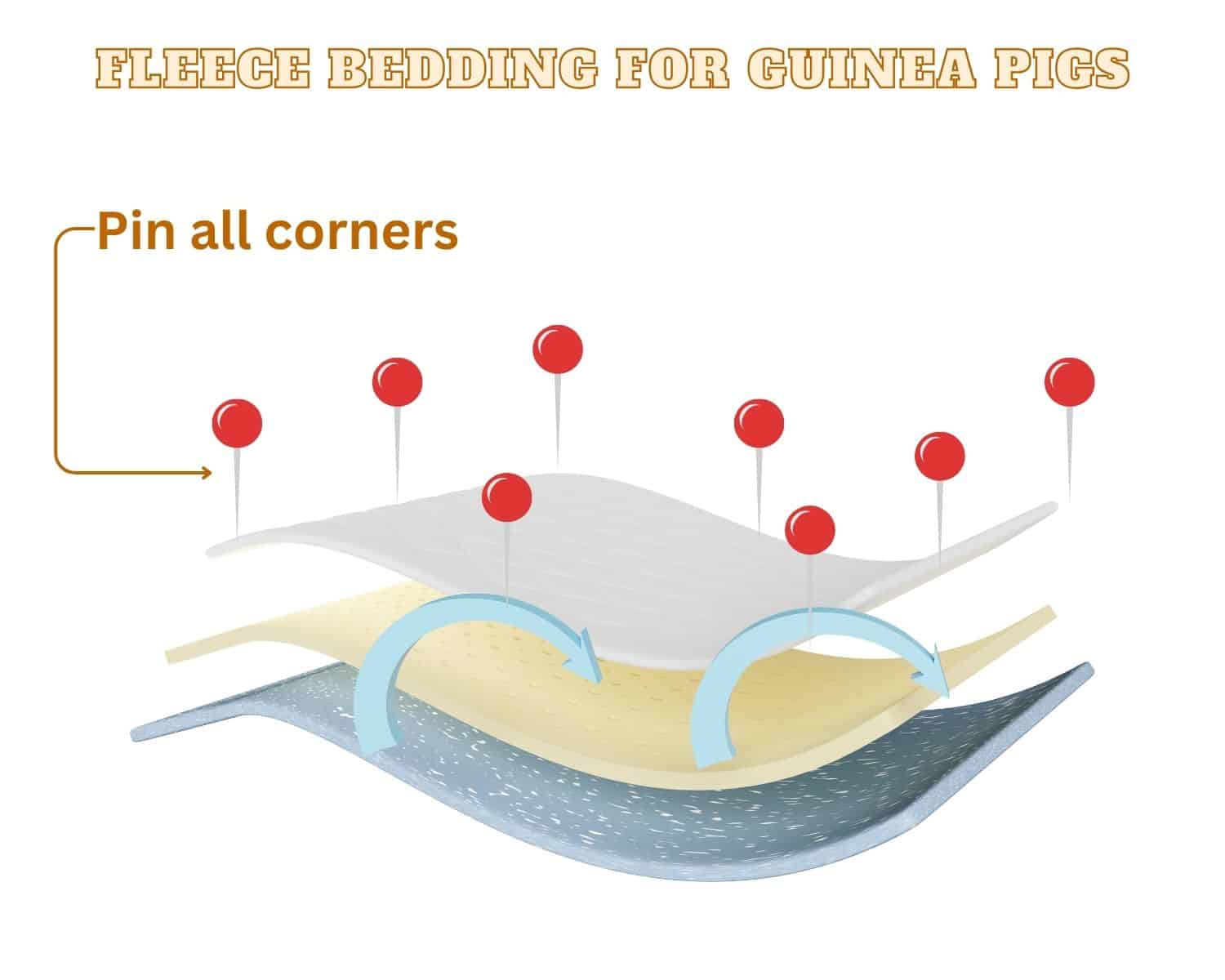 101 Guide How To Make Fleece Bedding For Guinea Pigs PawCool