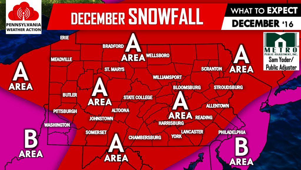 December 2016 Forecast It's Going to Feel A Lot Like Christmas PA