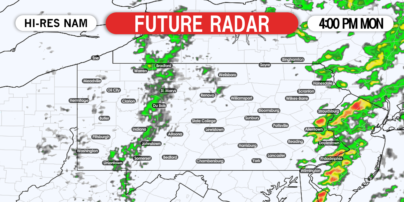 Severe Thunderstorms Likely Monday With Damaging Wind & Tornado Threat