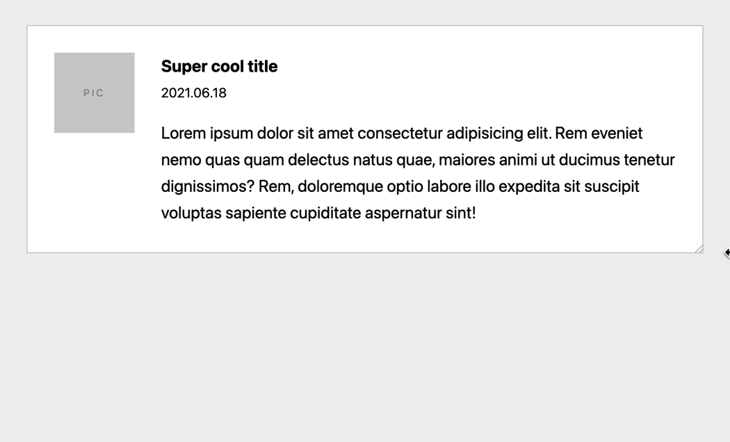 CSS Container Queries — a revolution for responsive web design