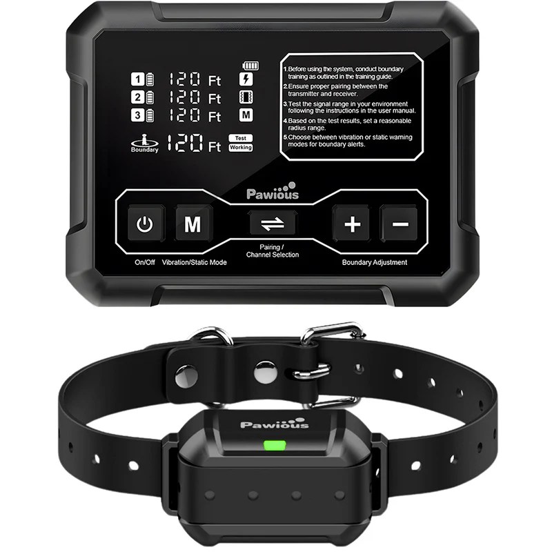 Dog Fences GPS Wireless Fences for Dogs Pawious