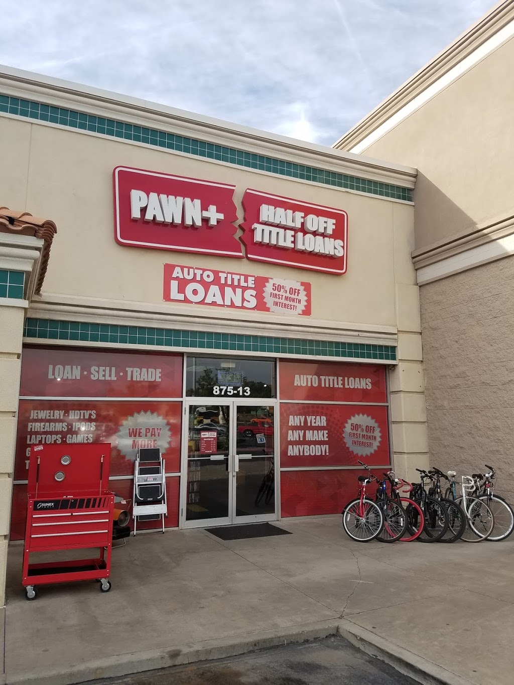 Pawn Plus Half Off Title Loans Pawn Shop in St. 875 W Red Cliffs Dr 13, Washington