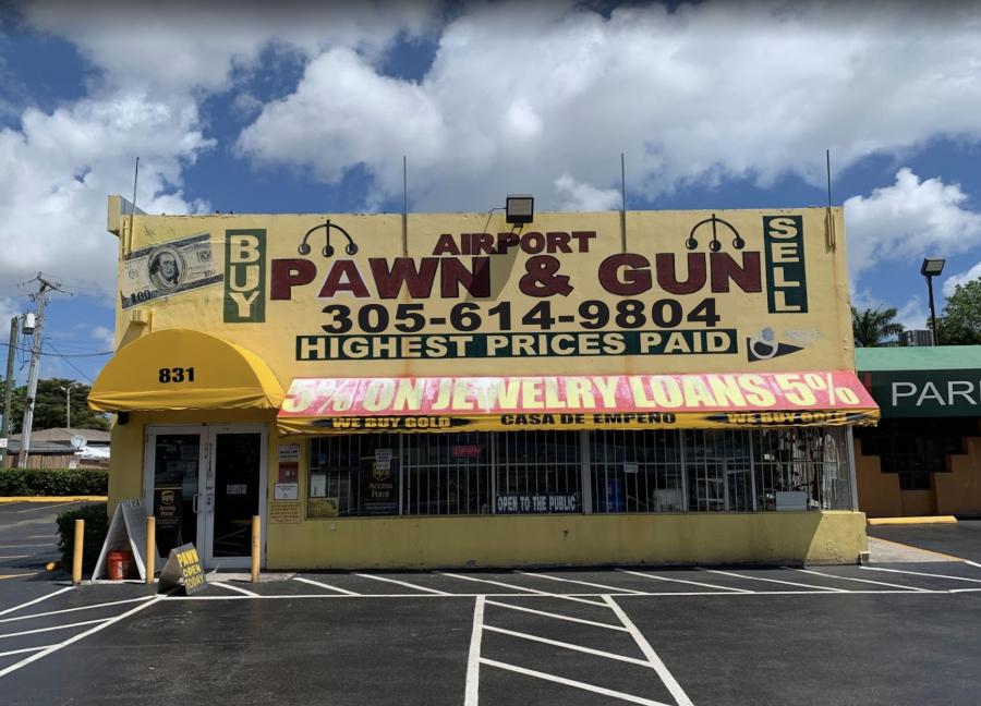 Airport Pawn & Gun Pawn Shop in Miami 831 NW 42nd Ave, Miami, FL
