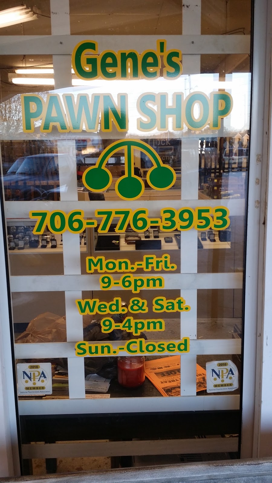 Gene's Pawn Shop Pawn Shop in Alto 122 Old Cleveland Rd, Cornelia