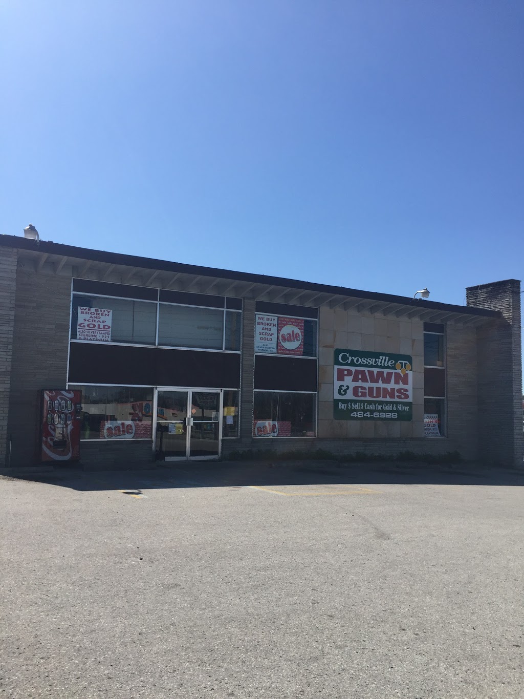 Crossville Pawn & Guns Pawn Shop in Crossville 245 Elmore Rd 101, Crossville, TN 38555, USA