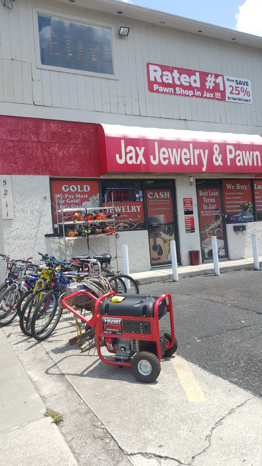 Jax Jewelry & Pawn Pawn Shop in Jacksonville 5211 Blanding Blvd