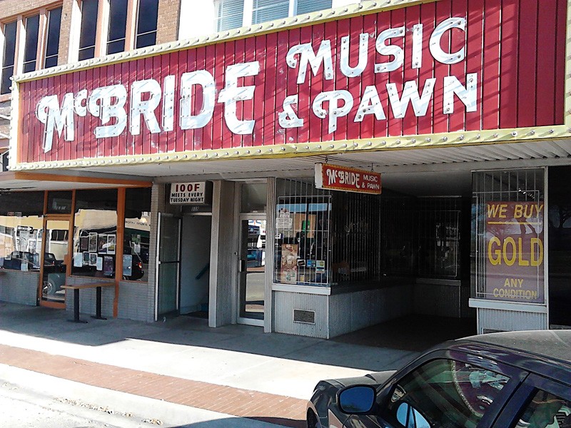 McBride Music & Pawn Pawn Shop in Denton 116 W Oak St, Denton, TX
