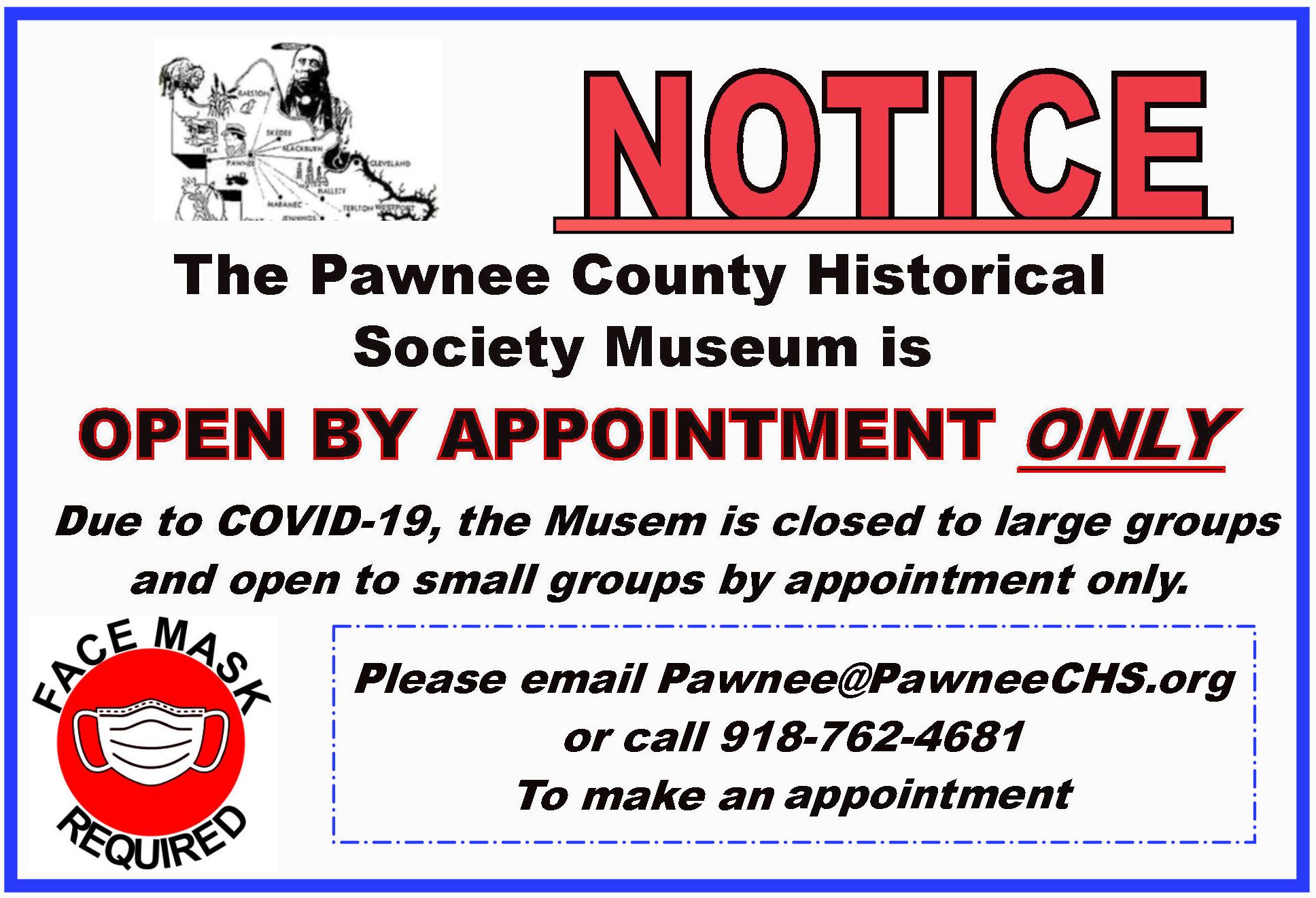 Pawnee County Historical Society Oklahoma